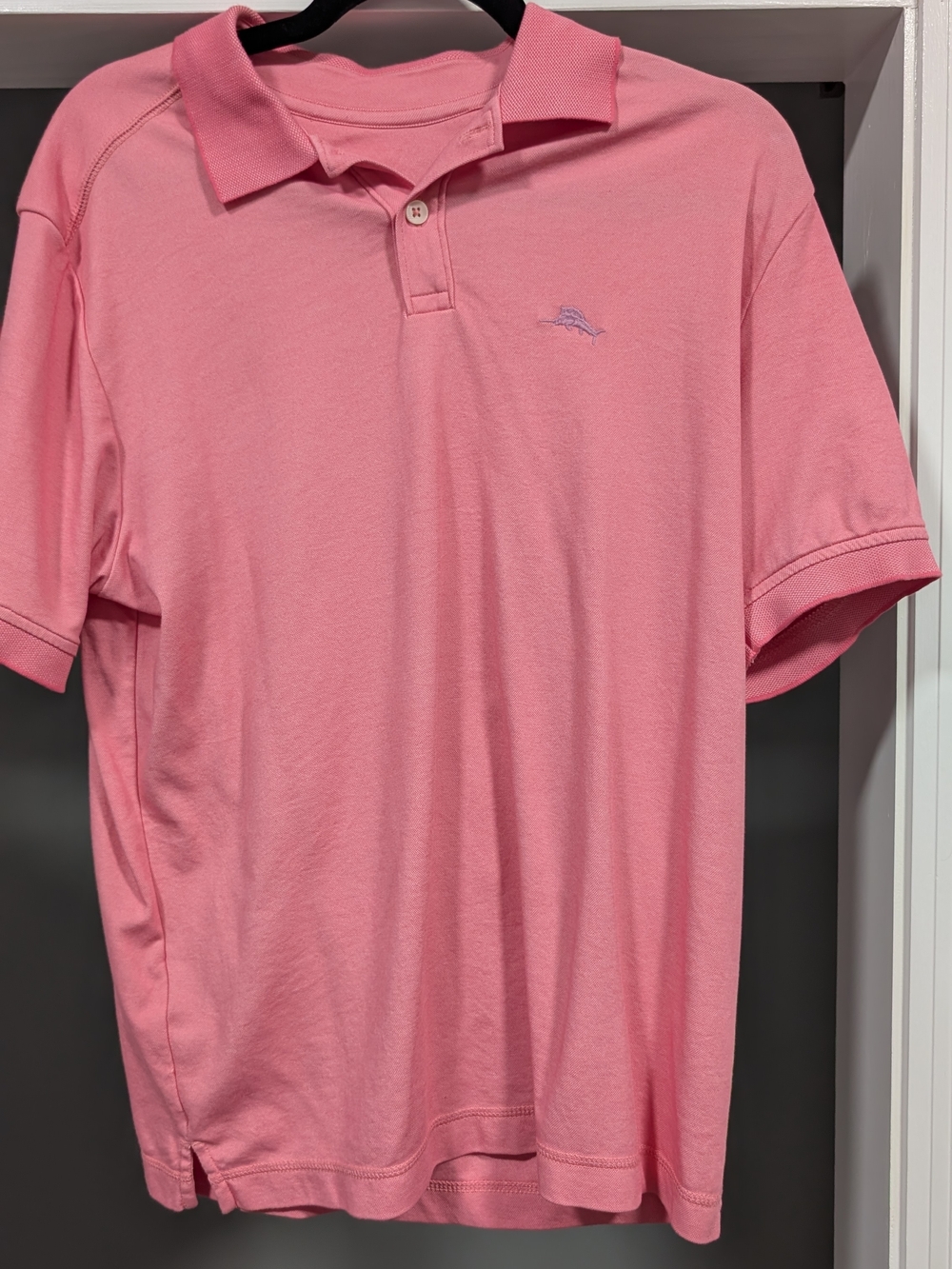 Tommy Bahama Pink Short Sleeve Polo